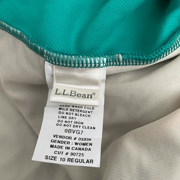 LLBean Turquoise Tankini Top and Bikini Bottoms - Picture 6 of 7